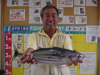 カツオ部門優勝者