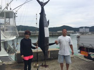 カジキ部門優勝者