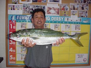 ハマチ部門優勝者