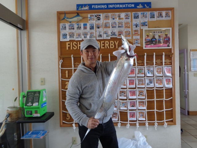 タチウオ部門優勝者