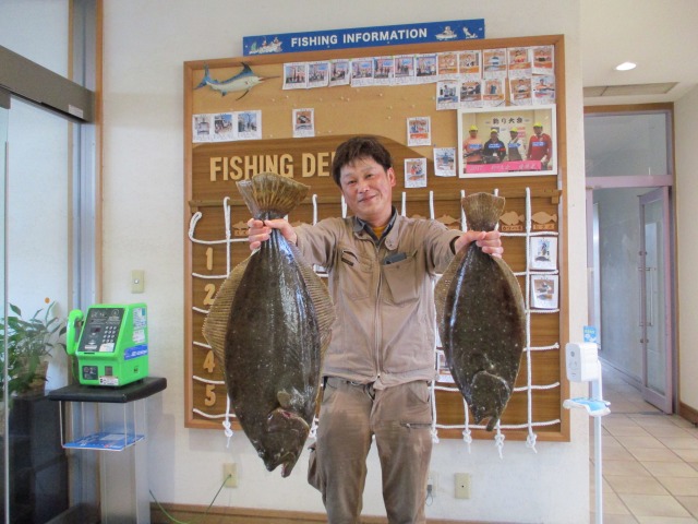 ヒラメ部門優勝者