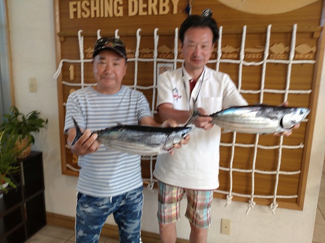 カツオ部門優勝者