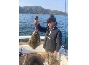 ヒラメ部門優勝者