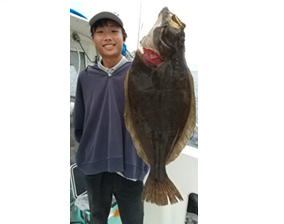 ヒラメ部門優勝者