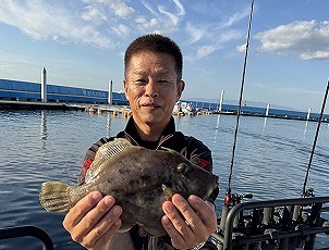 カワハギ部門優勝者