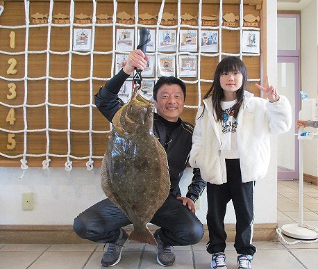ヒラメ部門優勝者